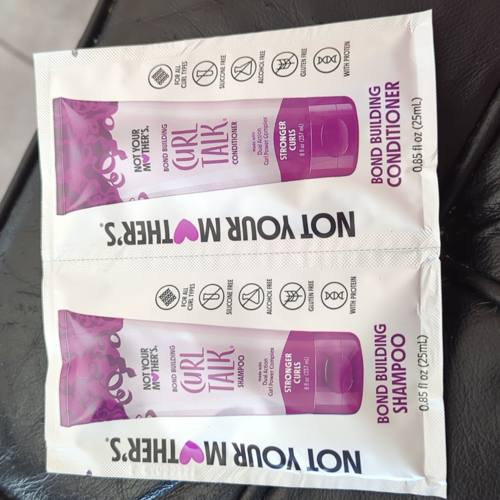 Not Your Mother's Curl Talk Bond Building Shampoo and Conditioner Sample